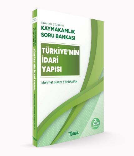 Kaymakamlık Soru Bankası Türkiye'nin İdari Yapısı