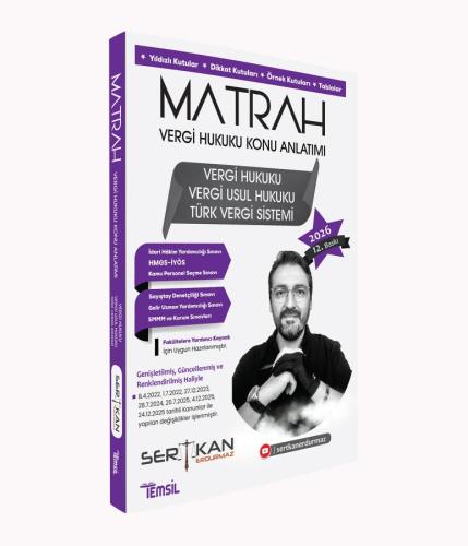MATRAH Vergi Hukuku Konu Anlatımı