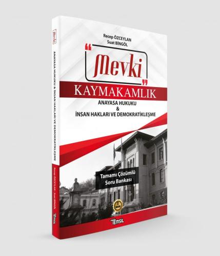 Mevki Anayasa Hukuku & İnsan Hakları ve Demokratikleşme Soru Bankası