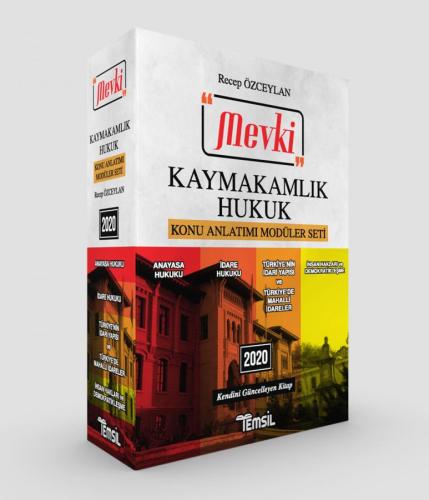 Mevki Kaymakamlık Hukuk Konu Anlatımı Modüler Seti