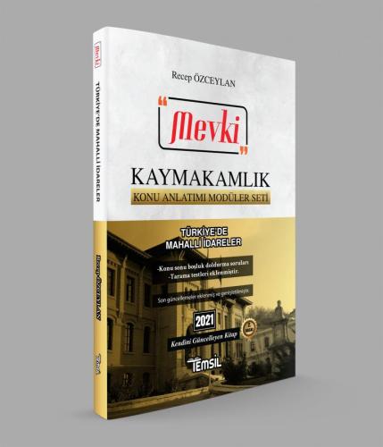 Mevki Türkiye'de Mahalli İdareler