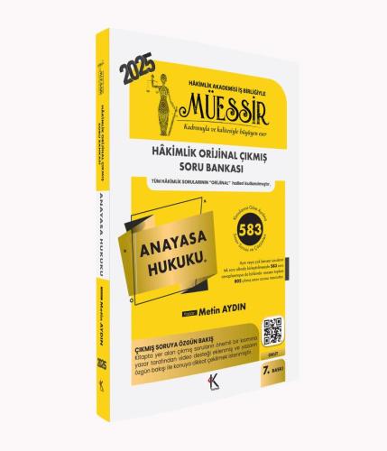 MÜESSİR Anayasa Hukuku Soru Bankası