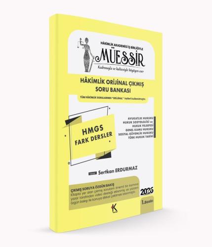 MÜESSİR HMGS Fark Dersler Çıkmış Soru Bankası