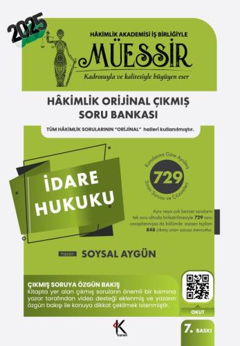 MÜESSİR İdare Hukuku Soru Bankası