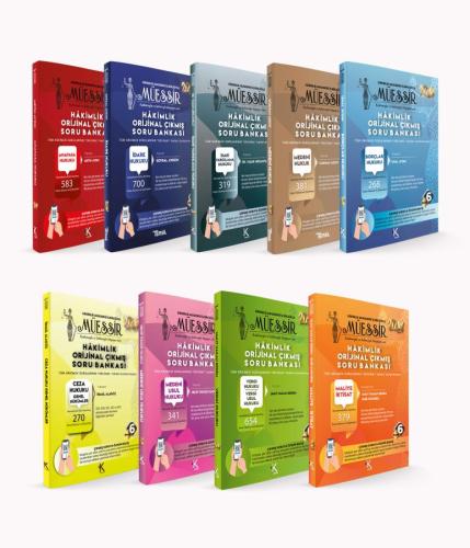 Müessir İdari Hâkimlik Soru Bankası 2024