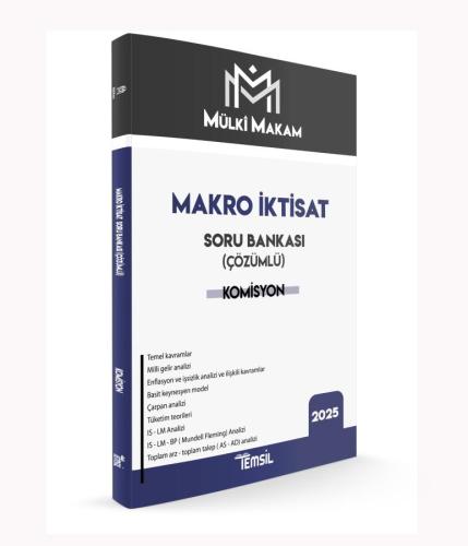 MÜLKİ MAKAM Makro İktisat Soru Bankası (Çözümlü)