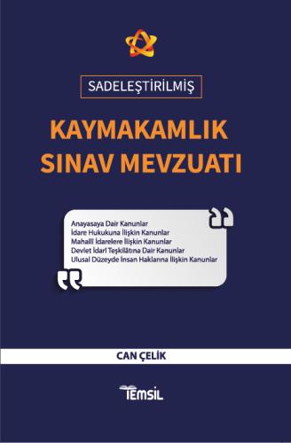 Sadeleştirilmiş Kaymakamlık Sınav Mevzuatı