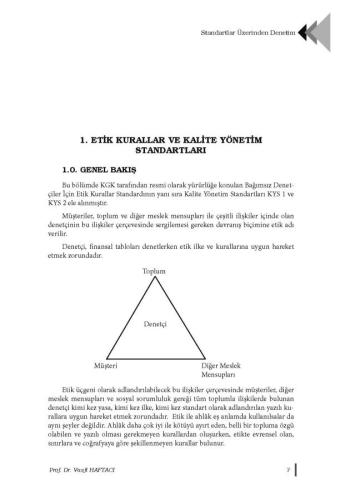 Standartlar Üzerinden Denetim
