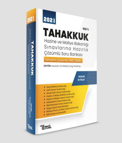 Tahakkuk Hazine ve Maliye Bakanlığı Sınavlarına Hazırlık CİLT I