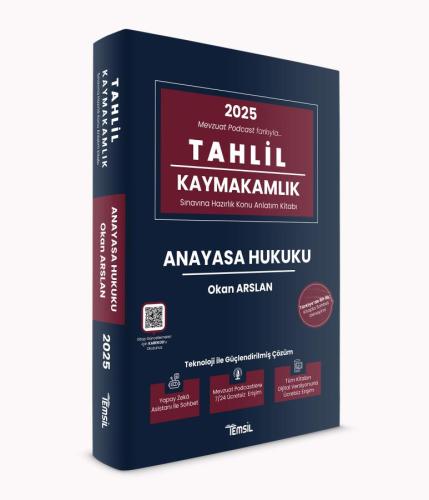 TAHLİL Anayasa Hukuku Konu Anlatım Kitabı