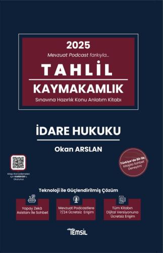 TAHLİL İdare Hukuku Konu Anlatım Kitabı