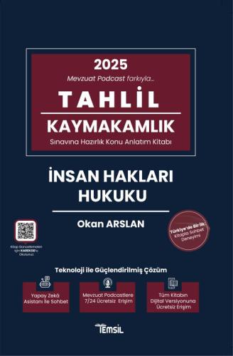 TAHLİL İnsan Hakları ve Demokratikleşme Konu Anlatım Kitabı