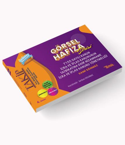 TAKİP Görsel Hafıza Serisi 7155 Sayılı Kanun- İcra ve İflas Kanununun Tatbikatına Dair Nizamname- İcra ve İflas Kanunu Yönetmeliği