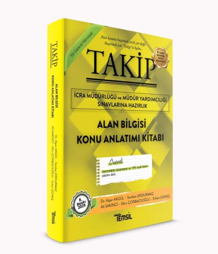 Takip İcra Müdürlüğü ve Müdür Yardımcılığı Sınavlarına Hazırlık Alan B