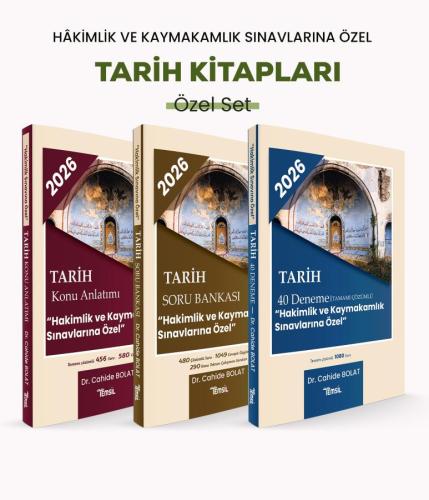 TARİH Kitapları Özel Set 3'lü