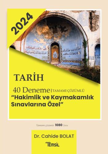 Tarih Tamamı Çözümlü 40 Deneme