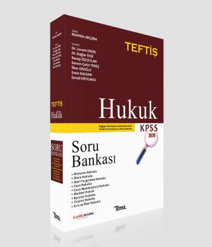 TEFTİŞ Hukuk Tamamı Çözümlü Soru Bankası 2020