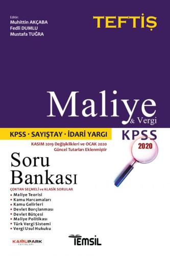 Teftiş Maliye Tamamı Çözümlü Soru Bankası