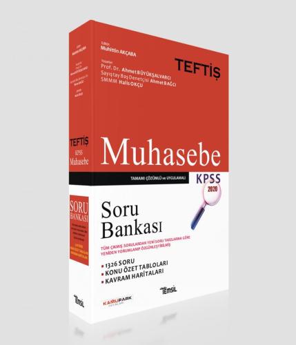 TEFTİŞ Muhasebe Tamamı Çözümlü Soru Bankası 2020