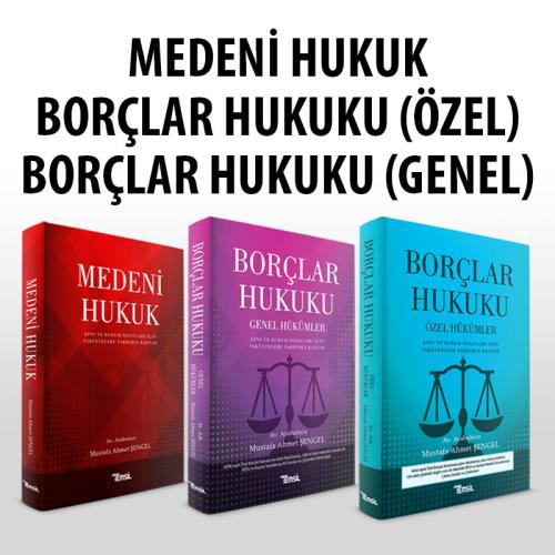 TEMSİL SET Medeni Hukuk, Borçlar Hukuku(özel), Borçlar Hukuku(genel)