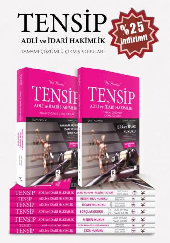 TENSİP - ADLİ VE İDARİ HAKİMLİK