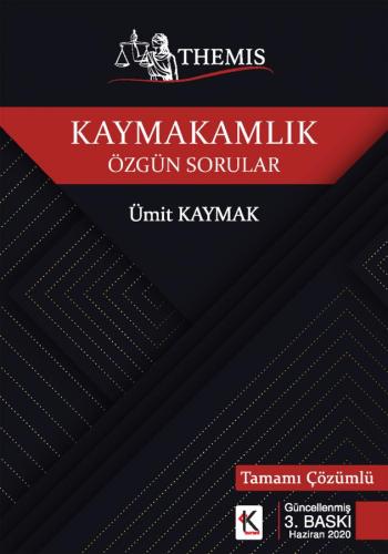 Themis Kaymakamlık Özgün Sorular