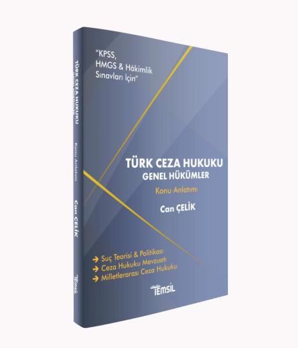 Türk Ceza Hukuku Genel Hükümler Konu Anlatımı