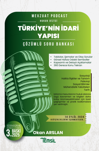 Türkiye'nin İdari Yapısı Çözümlü Soru Bankası