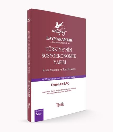 Türkiye'nin Sosyoekonomik Yapısı Konu Anlatımı-Soru Bankası