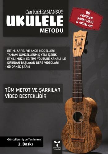 UKULELEMETODU & VİDEO DESTEKLİ 60 POPÜLER ŞARKI