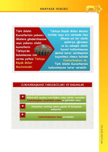 Yıldız Notlar Anayasa Hukuku